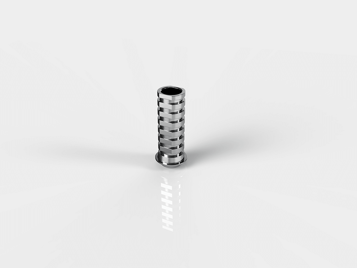 Nobel Biocare (Active) RP 4.3mm Temp. Cylinder (Non-Hex)